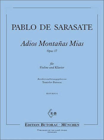 P. de Sarasate: Spanische Tänze - Adios M, VlKlav (KlavpaSt)