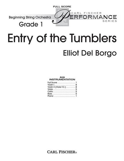 E.A. del Borgo: Entry Of The Tumblers, Stro (Part.)