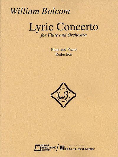W. Bolcom: Lyric Concerto For Flute And Orchestra, Fl