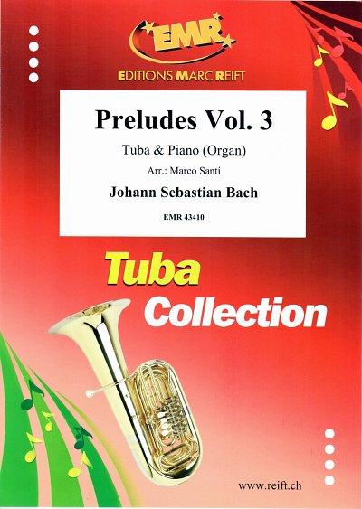 J.S. Bach: Preludes Vol. 3, TbKlv/Org