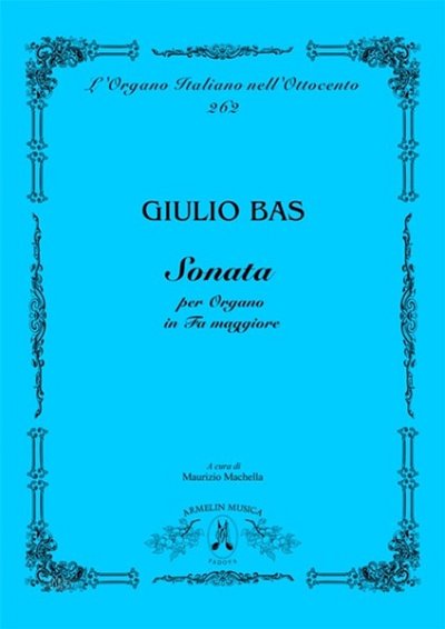 Sonata In Fa Per Organo, Org
