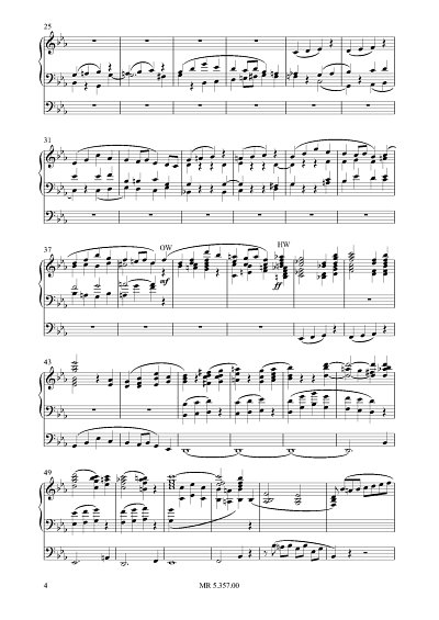 F. Wagner: Fantasia eroica c-Moll op. 60, Orgel