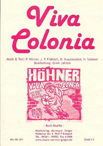 Höhner: Viva Colonia, Blaso;Ges (Dir+St)