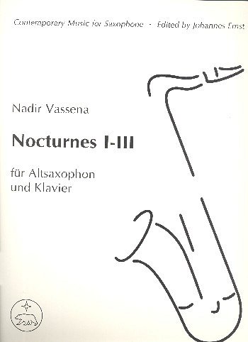 V. Nadir: Nocturnes I-III Altsaxophon un, ASaxKlav (SppaSti)