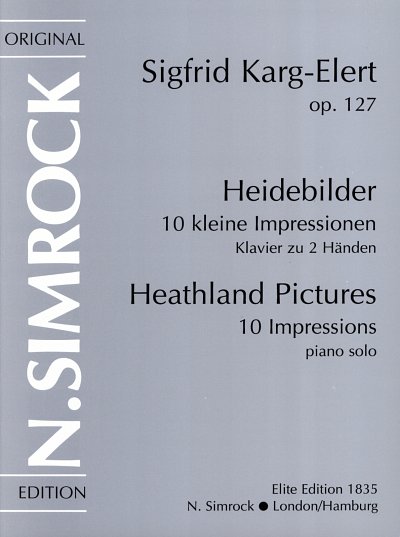 S. Karg-Elert: Heidebilder op. 127 , Klav