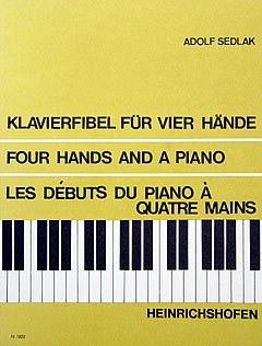 Sedlak Adolf: Klavierfibel für 4 Hände