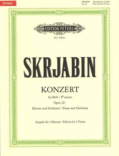 A. Skrjabin: Konzert fis-Moll op. 20, Klav4m (Sppa)