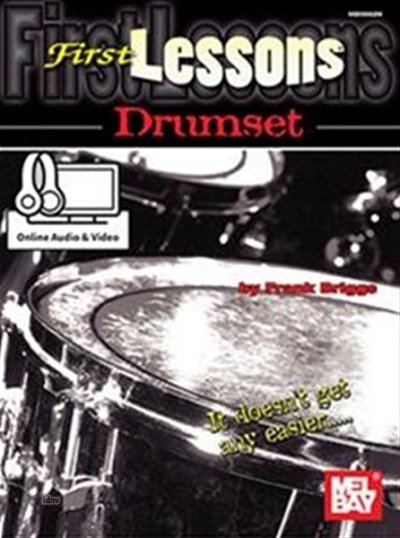 F. Briggs: First Lessons Drumset, Schlagz (+medonl)