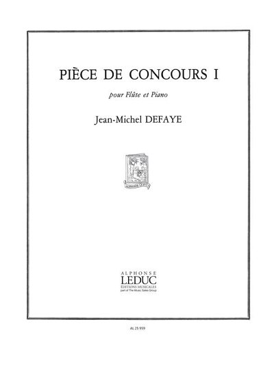 J.-M. Defaye: Piece De Concours 1, FlKlav (KlavpaSt)