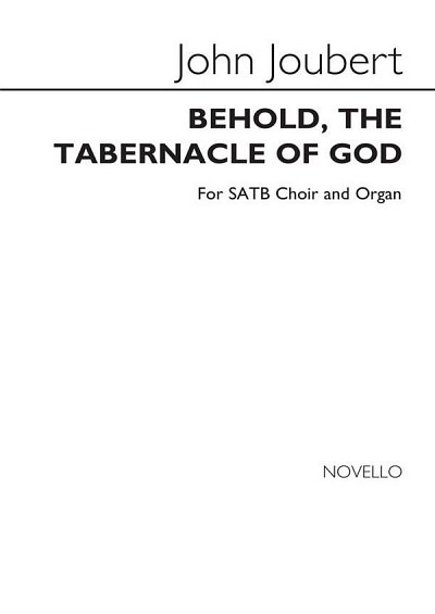 J. Joubert: Behold The Tabernacle, GchKlav (Chpa)