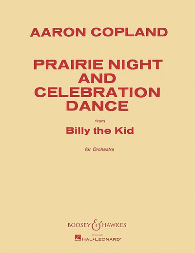 A. Copland: Prairie Night & Celebration Dance, Sinfo (Pa+St)