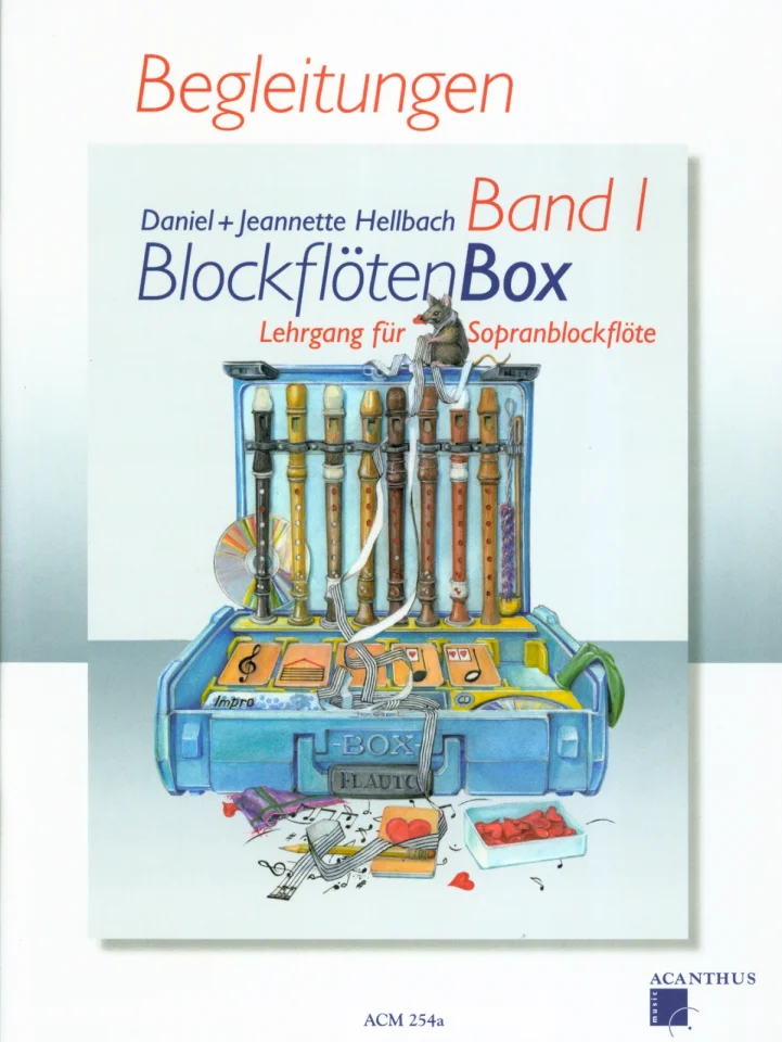 D. Hellbach: BlockflötenBox 1 - Begleit, Klav/Git (Klavbegl) (0)