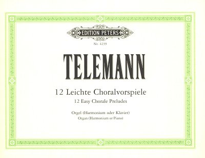 G.P. Telemann: 12 Choralvorspiele