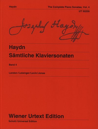 J. Haydn: Saemtliche Klaviersonaten 4, Klav