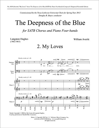 W. Averitt: The Deepness of the Blue: 2. My Loves