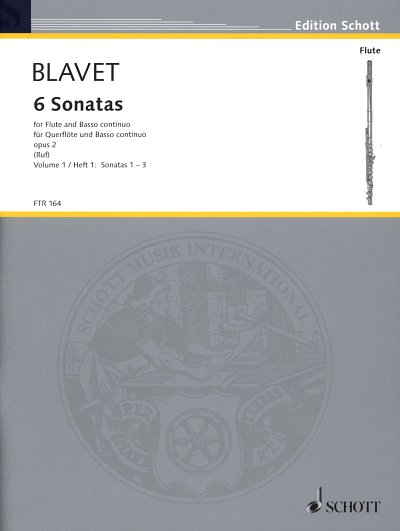 M. Blavet: 6 Sonatas op. 2/1-3 , FlBc