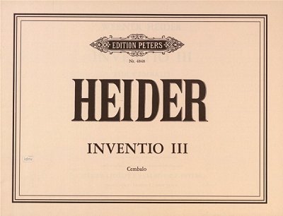 W. Heider: Inventio 3