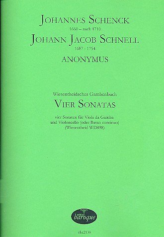 4 Sonatas für Viola da Gamba und (Pa+St)
