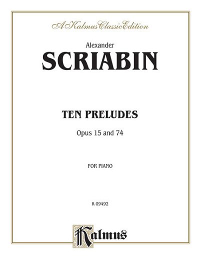 A. Skrjabin: Ten Preludes, Klav