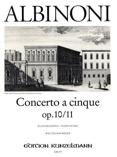 T. Albinoni: Concerto a cinque g-moll op. 10/11
