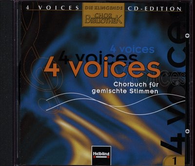 4 voices - CD-Edition 1 vokal CD 1 mit Vokalaufnahmen aus de