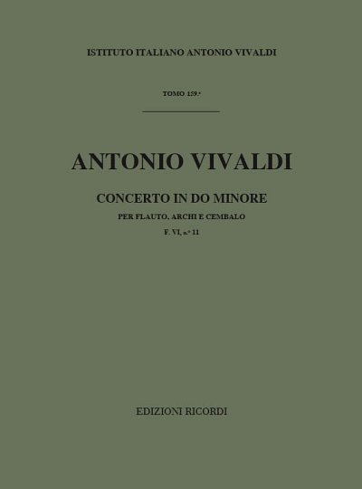 Concerto Per Flauto, Archi E BC: In Do Min. Rv 441 (Part.)