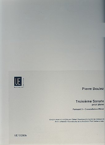 P. Boulez: Troisième Sonate - Formant 3, Klav