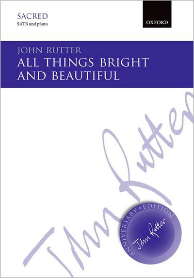 J. Rutter: All Things Bright and Beauti, Gch4Orch/Klv (Chpa)