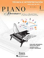 R. Faber: Piano Adventures 4 - Tecnica e Interpretacio, Klav