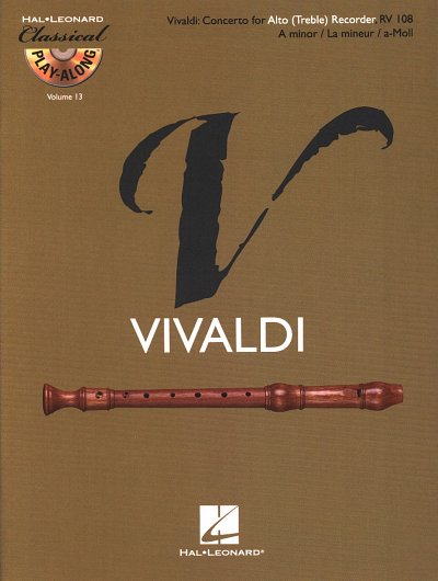 A. Vivaldi: Alto (Treble) Recorder Concerto in A, Ablf (+CD)