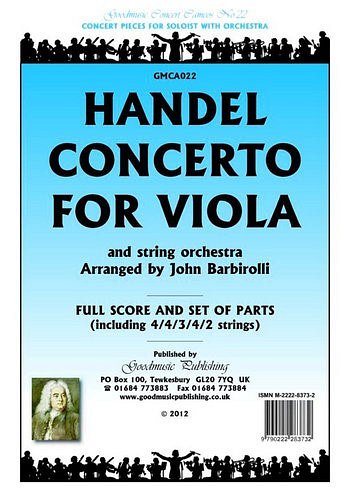 G.F. Händel: Concerto For Viola