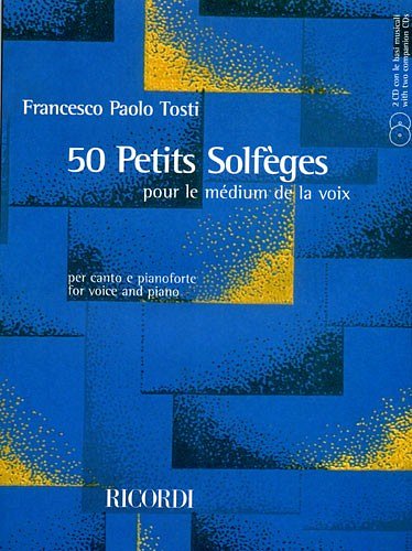 F.P. Tosti: 50 Petits Solfèges, GesKlav