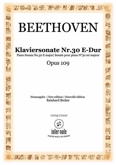L. v. Beethoven: Klaviersonate Nr. 30 E-Dur , Klav