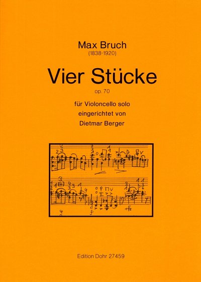 M. Bruch: Vier Stücke op. 70, Vc