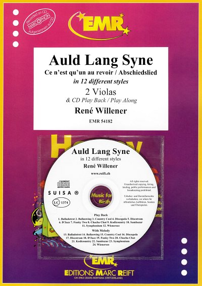 R. Willener: Auld Lang Syne, 2Vla (+CD)