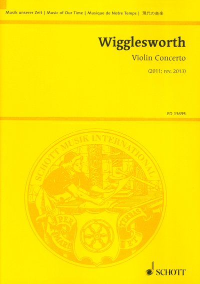 R. Wigglesworth: Violin Concerto, VlOrch (Stp)