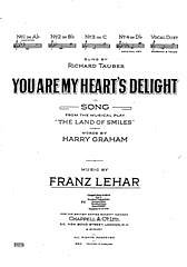 F. Lehár y otros.: You Are My Heart's Delight (from 'The Land Of Smiles')