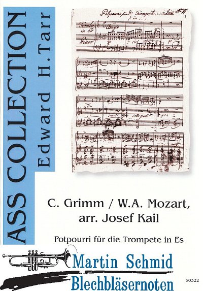 W.A. Mozart: Potpourri für die Trompete , TrpKlav (KlavpaSt)