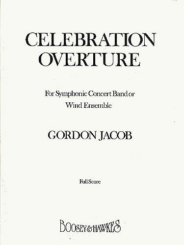 G. Jacob: Celebration Overture (Pa+St)