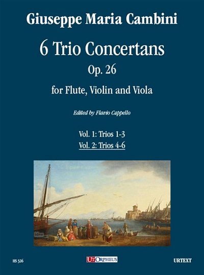 G. Cambini: 6 Trio Concertans op. 26, FlVlVa (Pa+St)