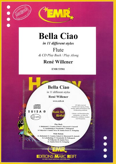 R. Willener: Bella Ciao, Fl (+CD)