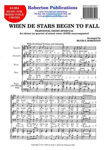 When De Stars Begin To Fall