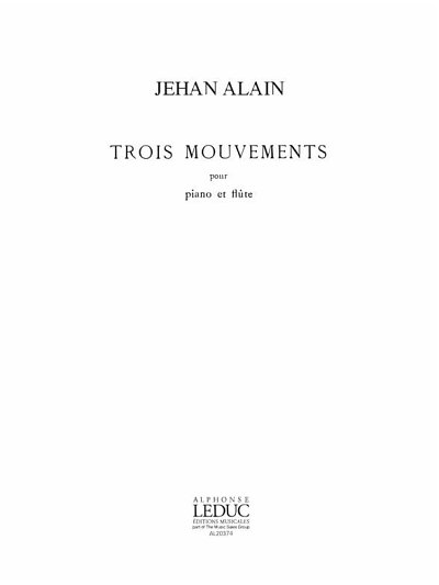 J. Alain: 3 Mouvements, FlKlav (KlavpaSt)