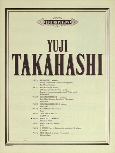 Takahashi Yuji: Rosace 1
