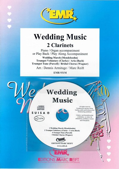 M. Reift: Wedding Music, 2KlarKlav (+CD)