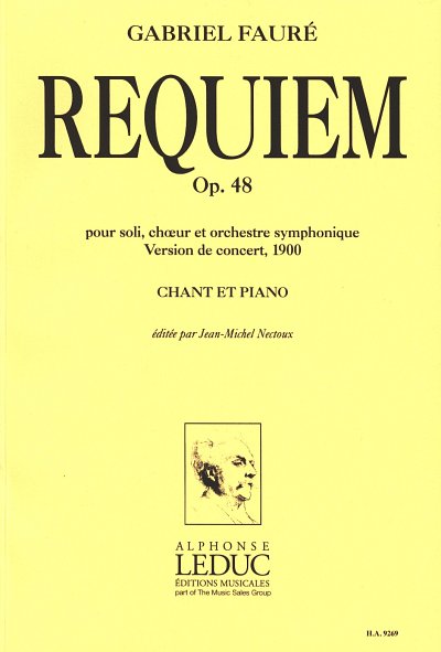 G. Fauré: Requiem op. 48 Version 1900, GsGchOrch (KA)