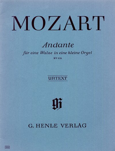 W.A. Mozart: Andante F-Dur für eine Walze in eine klei, Klav