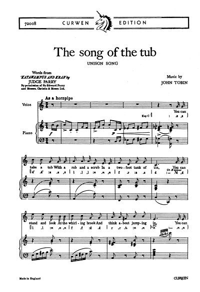 J. Tobin: Song Of The Tub (Chpa)