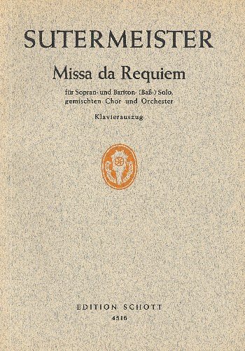 H. Sutermeister: Missa da Requiem  (KA)