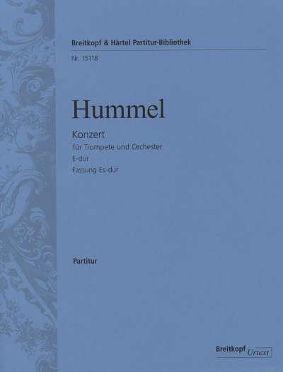 J.N. Hummel: Konzert - Fassung Es-Dur